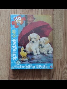 3/$30 Springbok Kids Everything's Ducky 60-Piece Puzzle